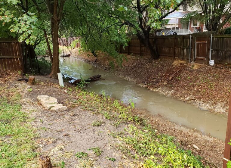 Rains Come Down and Dirt Washes Away